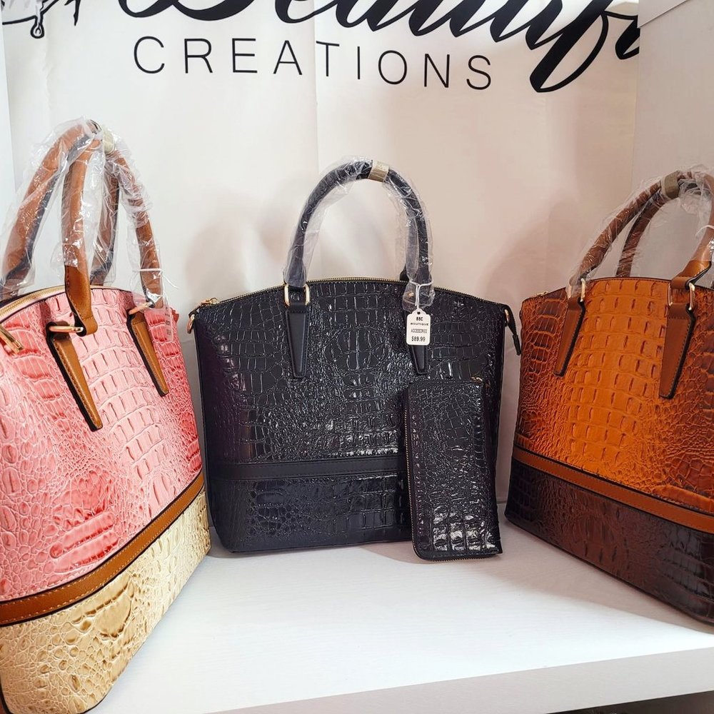 Talk To Me Nice- Be Beautiful Creations Boutique Handbag Collection - Picture 1 of 1